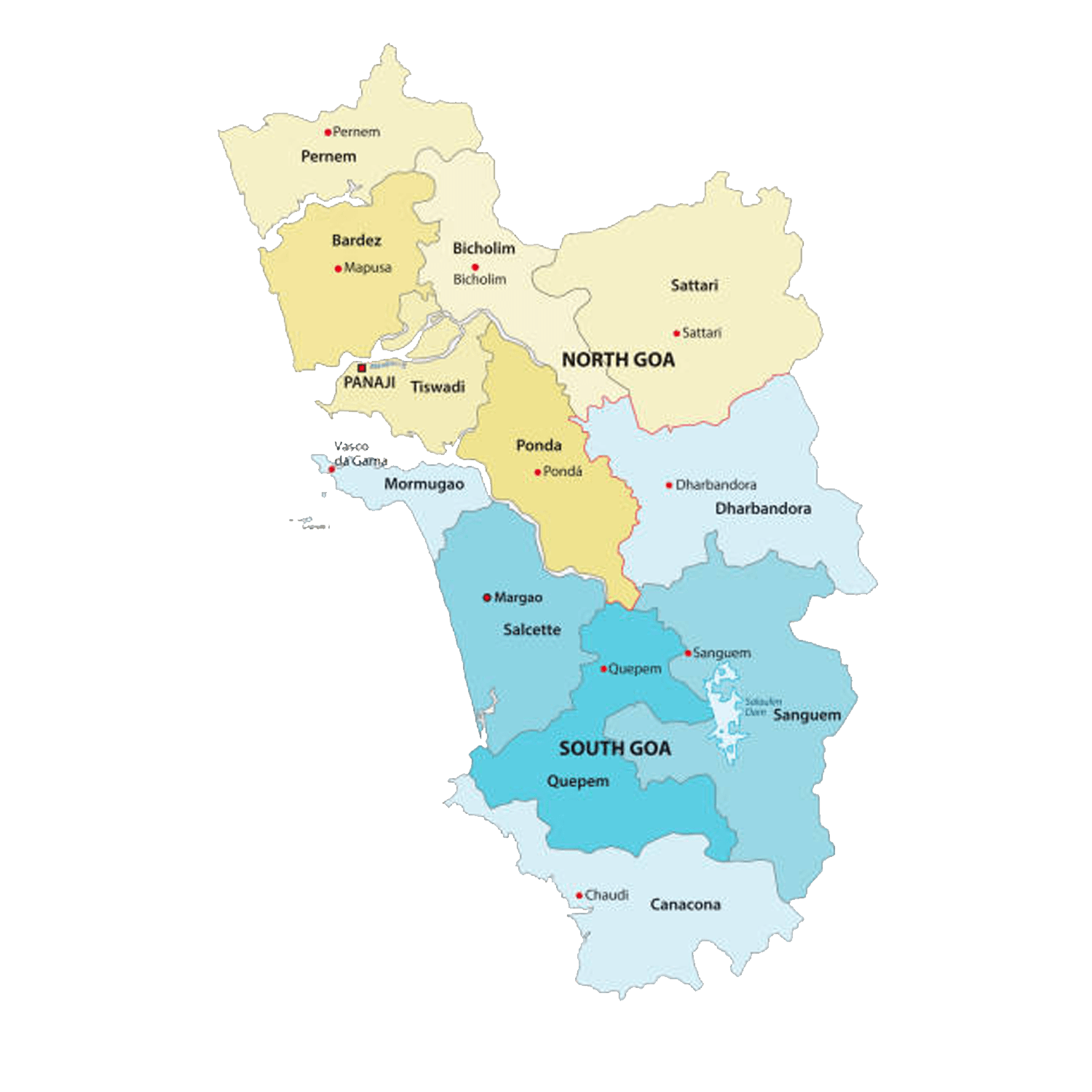 Goa Map